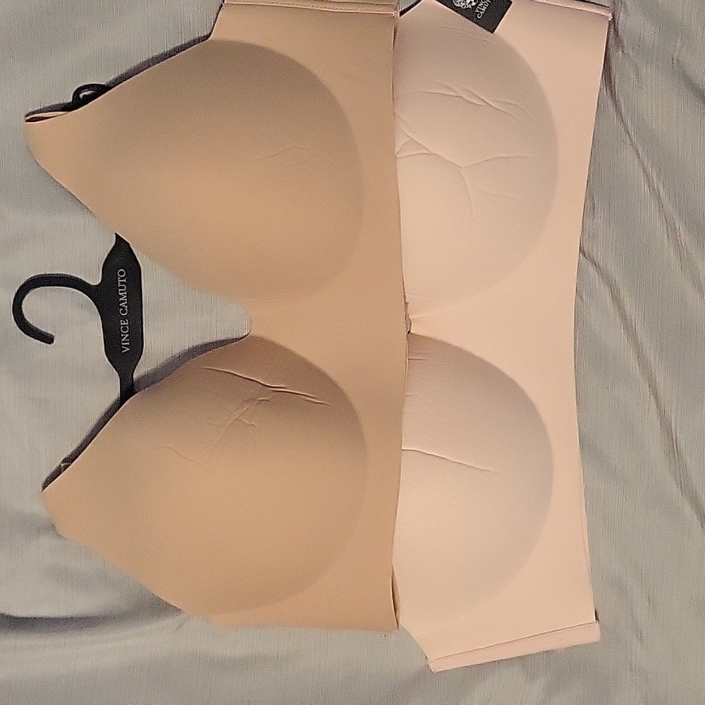 2 pack Vince Camuto, 42D, Beige and Pink